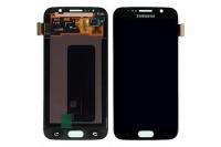 Дисплей для Samsung G920F Galaxy S6 модуль с тачскрином черный, оригинал АСЦ