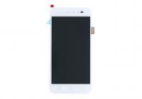 Дисплей Lenovo S90 модуль с тачскрином (белый)