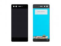 Дисплей для ZTE Axon M (передний) модуль с тачскрином черный