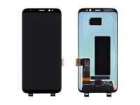 Дисплей Samsung G950F/FD (S8) модуль с тачскрином (черный) ориг 100%