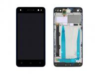 Дисплей Lenovo Vibe S1 Lite (S1La40) модуль с тачскрином в рамке (черный)