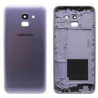 Задняя крышка для Samsung J600 Galaxy J6 (2018) серый