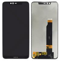 Дисплей для Nokia 5.1 Plus (TA-1105) модуль с тачскрином черный