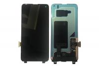 Дисплей для Samsung G973F Galaxy S10 модуль с тачскрином черный (ориг. матрица)
