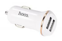 АЗУ USB HOCO Z1 2.1 A (2 USB) , белый