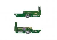 Нижняя плата Huawei Y3 II (LUA-L21) с разъемом зарядки и микрофоном