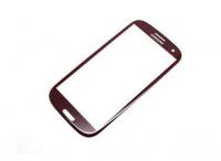 Стекло для Samsung I9300 Galaxy S3, красное