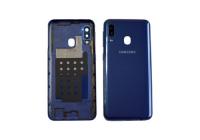 Задняя крышка Samsung A202F (A20E) голубая