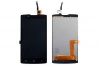 Дисплей для Lenovo A2010 модуль с тачскрином, черный
