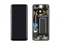 Дисплей Samsung G960F/DS (S9) в рамке (черный) ориг 100%
