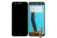 Дисплей для Xiaomi Mi6 модуль с тачскрином, черный (со сканером отпечатка)