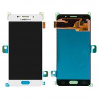 Дисплей для Samsung A310F Galaxy A3 (2016) модуль с тачскрином белый, оригинал 100%
