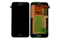 Дисплей для Samsung J120F/ J120DS Galaxy J1 (2016) модуль с тачскрином черный, оригинал АСЦ