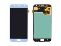 Дисплей Samsung J720F (J7 2016) модуль с тачскрином (голубой) OLED
