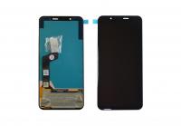 Дисплей LG G8S ThinQ модуль с тачскрином (черный)