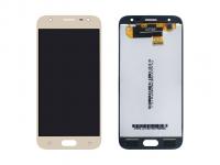 Дисплей Samsung J330F/DS (J3 2017)+тачскрин (золото) TFT (тонкий) с регул. подсветки