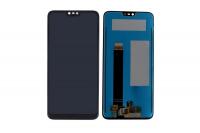 Дисплей для Nokia 8.1 модуль с тачскрином черный