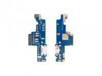 Шлейф (плата) для Xiaomi Redmi Note 4X (4GB/64GB) + системный разъем + микрофон