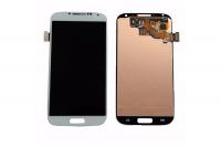 Дисплей для Samsung I9500 Galaxy S4, модуль с тачскрином белый, оригинал АСЦ разбор, без рамки