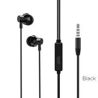 Наушники Borofone BM35 Farsighted universal earphones 3.5мм черный