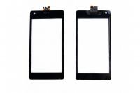 Тачскрин (сенсор) для Sony C1905/ C2005 Xperia M/ M Dual, черный
