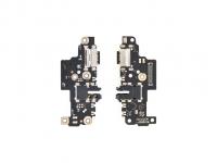 Шлейф (плата) для Xiaomi Redmi Note 8 Pro + системный разъем + разъем гарнитуры + микрофон