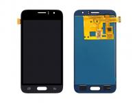 Дисплей Samsung J120F/DS (J1 2016)+тачскрин (черный) TFT (тонкий) с регул. подсветки