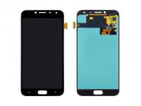Дисплей Samsung J400F (J4 2018) модуль с тачскрином (черный) OLED