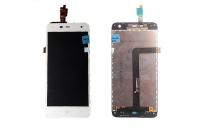 Дисплей для ZTE Blade A465 модуль с тачскрином, белый