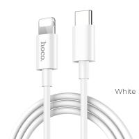 Кабель USB HOCO Type-C to Lightning X36 Swift PD для iphone X/ 8/ 7 Plus/ 6S/ 5S (1M) белый