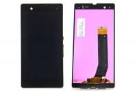 Дисплей для Sony C6603 Xperia Z (L36h), модуль с тачскрином, черный