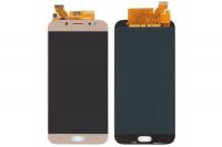 Дисплей для Samsung J730FM/DS Galaxy J7 (2017) модуль с тачскрином золото  (OLED)