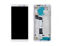 Дисплей для Xiaomi Redmi Note 5/ 5 Pro в рамке + тачскрин белый (ориг. матрица)