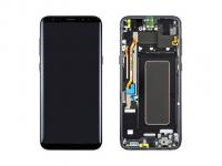 Дисплей Samsung G955F/FD (S8 Plus) в рамке (черный) ориг 100%