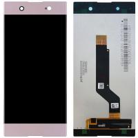 Дисплей для Sony G3112/ G3116 Xperia XA1 модуль с тачскрином розовый