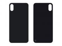 Задняя крышка для Apple iPhone XS серый с широким отверстием ориг