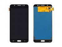 Дисплей для Samsung J710F (J7 2016)+тачскрин черный TFT (тонкий) с регул. подсветки