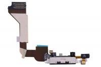 Шлейф для iphone 4 с разъемом зарядки (системным) и микрофоном 821-1093 821-1281, черный