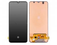 Дисплей для Samsung A705F Galaxy A70 модуль с тачскрином черный (ориг. матрица)
