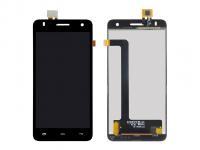 Дисплей FLY IQ4512 (Evo Chic 4) модуль с тачскрином (черный)