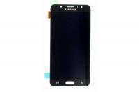 Дисплей для Samsung J510FN Galaxy J5 (2016) модуль с тачскрином черный, оригинал АСЦ