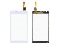 Тачскрин Sony C5302/M35h / C5303/M35i (Xperia SP) белый