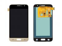 Дисплей Samsung J120F/DS (J1 2016) модуль с тачскрином (золото) OLED
