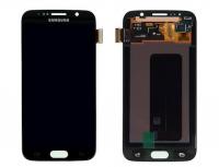 Дисплей для Samsung G920F Galaxy S6 модуль с тачскрином черный (OLED)