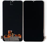 Дисплей для Realme XT модуль с тачскрином черный (без сканера отпечатка)