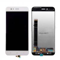 Дисплей для Xiaomi Mi A1/Mi 5X в рамке модуль с тачскрином белый (ориг. матрица)