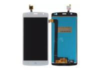 Дисплей ZTE Blade L5 Plus модуль с тачскрином (белый)