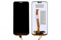 Дисплей для Huawei Honor 10, модуль с тачскрином (со сканером отпечатка) черный