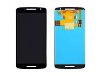 Дисплей Motorola Moto X Play модуль с тачскрином (черный)