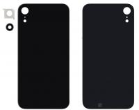Задняя крышка для Apple iPhone XR со стеклом камеры, черный ориг